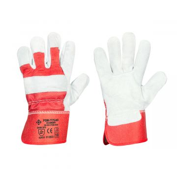 Rękawice robocze z dwoiny bydlęcej PSW 7175 Economy
