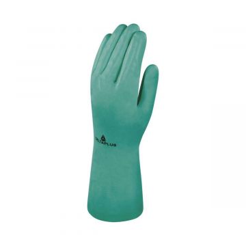 Rękawice z nitrylu flokowane bawełną VE801